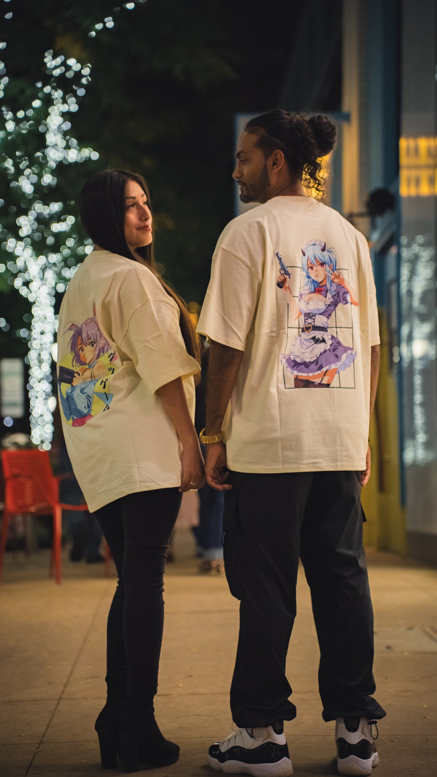 Yakuza Maid Oversized Anime T-Shirt