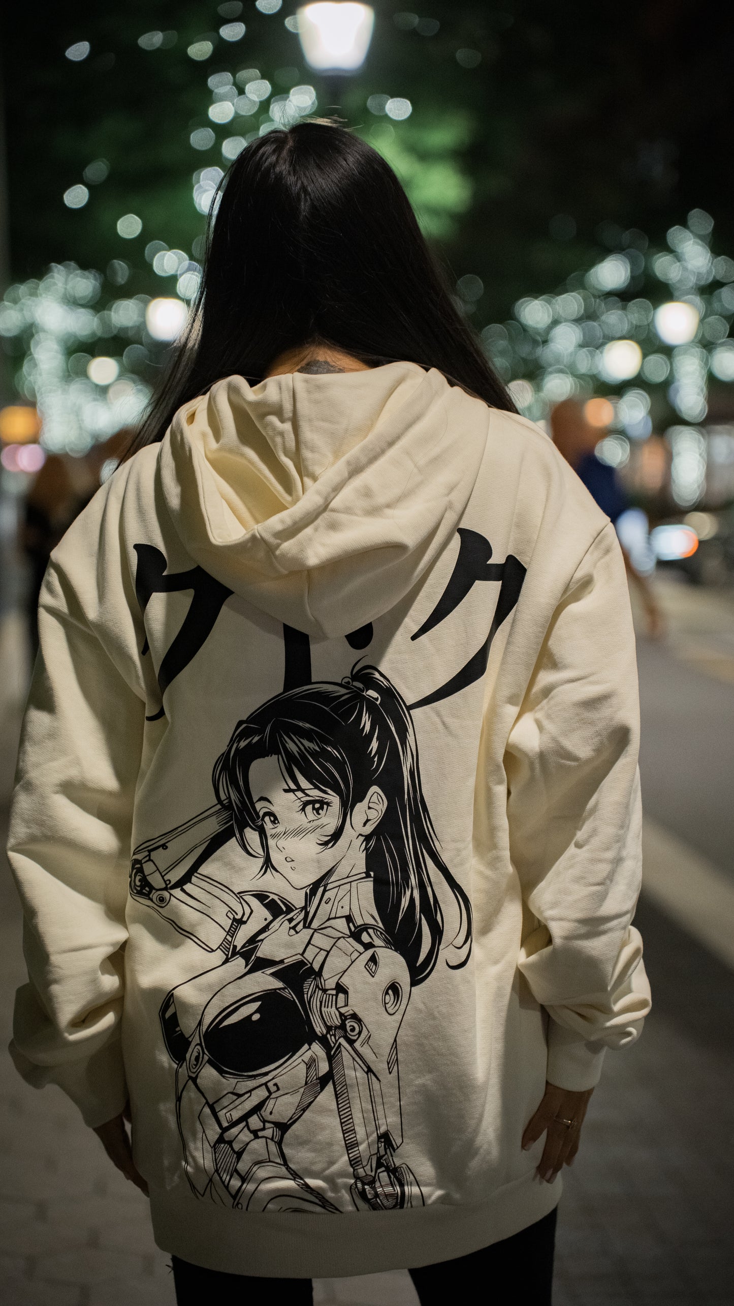 Flirt Oversized Anime Hoodie